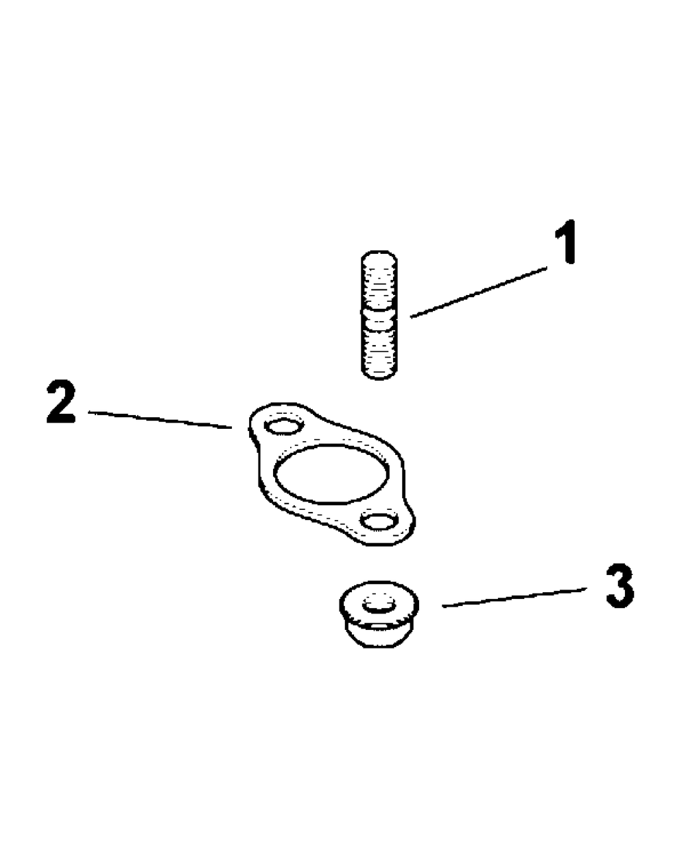 Kohler Cv730-0055 Exhaust Diagram and Parts List for M48-KH 53AH8CT2050-25HP Cub Cadet Lawn Tractor